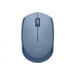 Беспроводная мышь Logitech M171, цвет сине-серый, оптическая мышь для ноутбуков, наноприемник, цвет сине-серый, для розничной продажи